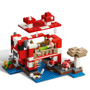 Lego Minecraft The Mooshroom House 21270